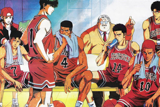 Cover photo for Slam Dunk - Best basketball anime