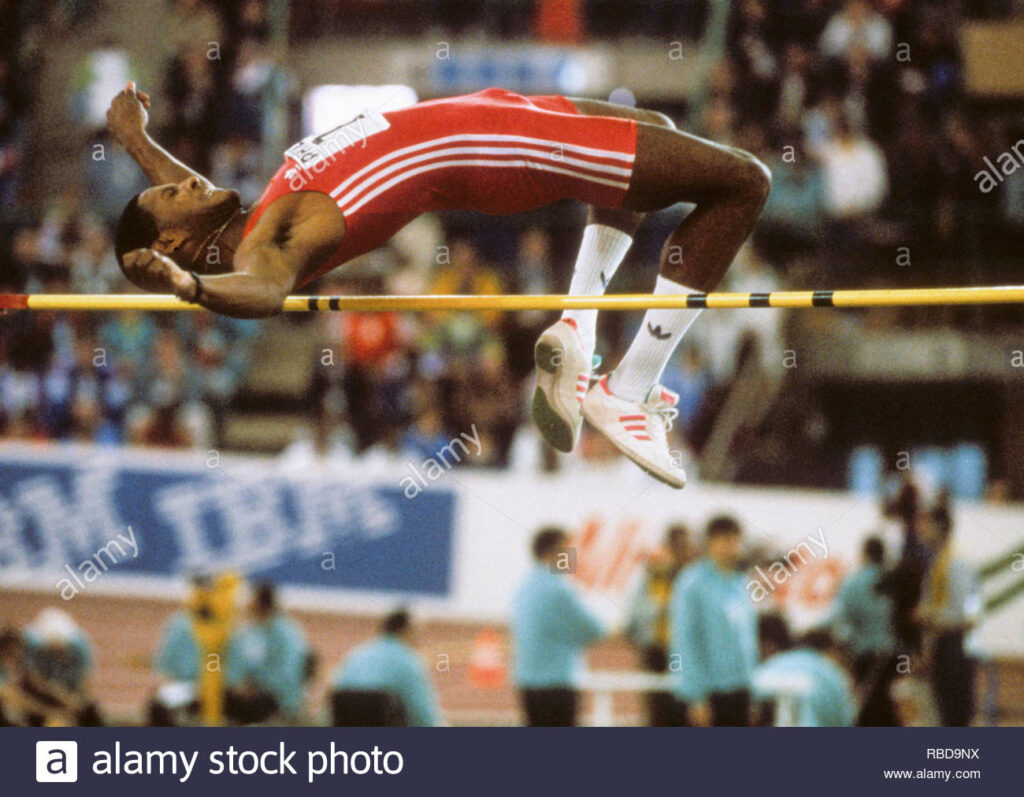 Highest vertical jump in track and field - Javier Sotomayor